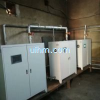 full air cooled induction heater is more safer than burning gas to provide heating for house, more than 98% of output power from induction heater can be absorbed by water (12)