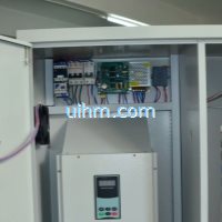 full air cooled induction heater is more safer than burning gas to provide heating for house, more than 98% of output power from induction heater can be absorbed by water (15)