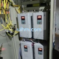 full air cooled induction heater is more safer than burning gas to provide heating for house, more than 98% of output power from induction heater can be absorbed by water (4)