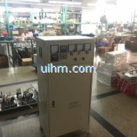 full air cooled induction heater is more safer than burning gas to provide heating for house, more than 98% of output power from induction heater can be absorbed by water (5)