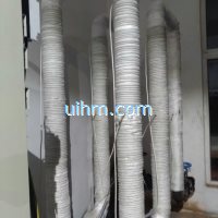 full air cooled induction heater to heat water for providing heating to house (4)