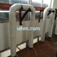 full air cooled induction heater to heat water for providing heating to house (6)