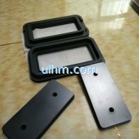 induction heating graphite mobile mould for bend glasses (3)