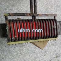 induction heating spring leaf by 120KW induction heaters (5)