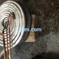 induction heating steel plate by pancake induction coil_1