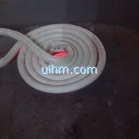 induction heating steel plate surface by pancake induction coil (1)
