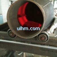 induction heating steel roller by half open induction coil (1)