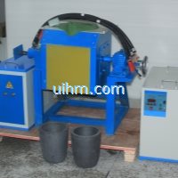 UM-40AB-MF induction melting machine with 30kg tilting furnace (1)
