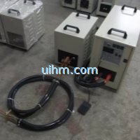 UM-40AB-RF induction heater with 2 meter long flexible induction coil