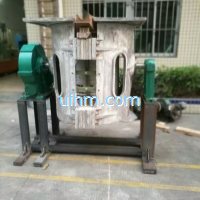 tilting furnace for MF SCR induction heaters (6)