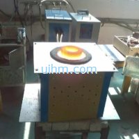 tilting melting furnace with MF induction heater_01