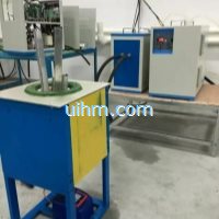 tilting melting furnace with MF induction heater_02