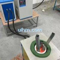 tilting melting furnace with MF induction heater_08