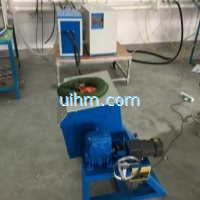 tilting melting furnace with MF induction heater_13