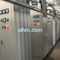 70X60KW air cooled induction heater provide heating at 23 celcius degree for 60000 square metres of 700 households (3)