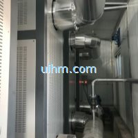 70X60KW air cooled induction heater provide heating at 23 celcius degree for 60000 square metres of 700 households (8)