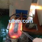 flat pancake induction coil for heating steel plate