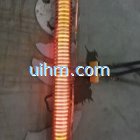 induction forging long steel rods by MF machine (1)