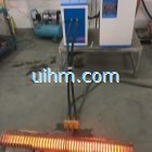 induction forging long steel rods by MF machine (3)