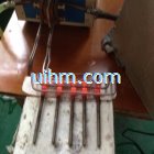 induction heating bolts heads by MF machine (2)