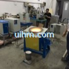 induction melting aluminium for casting wire wheel (1)