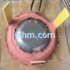 induction melting with Titanium alloy pot by customized induction coil (1)