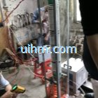 induction melting metal sand after air cooled preheating (1)