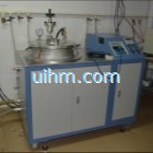 induction vacuum melting machine