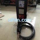 induction brazing SS steel by handheld induction coil (1)